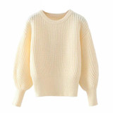 Chic Women Lantern Long Sleeve Sweaters