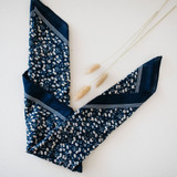 Boho Bandana Face Mask Navy