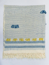 Charalá Throw Indigo + Mint