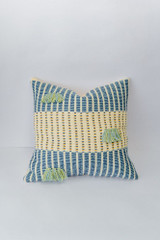 Salento Pillow Indigo + Seaglass