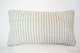 Iza Pillow Indigo + Seaglass