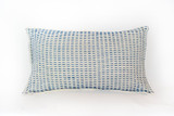 Iza Pillow Indigo + Seaglass
