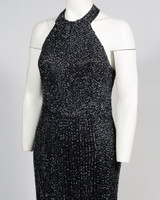 Beaded Mermaid Evening Gown
