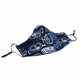 Kids Cotton Cloth Masks - The Musician/Navy Blue