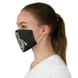 Black HAMZA Fabric Face Mask