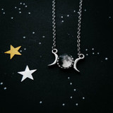 My Moon Crescent Petite Pendant