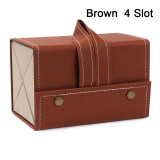 Leather Multiple Glasses Storage Case