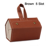 Leather Multiple Glasses Storage Case