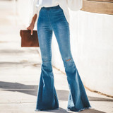 Women Flare Leggings Sexy Trousers Pants