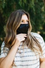 Starburst Satin Face Mask