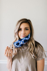 Starburst Satin Face Mask