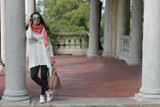 White Women's "Desert Girl" Long Tunic Tee