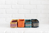 All Purpose Storage Tray | Black + White band