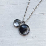 My Moon Family Clustered Necklace - Multiple Phases