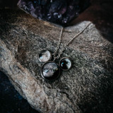 My Moon Family Clustered Necklace - Multiple Phases