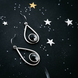 My Moon Teardrop Dangle Earrings