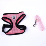 Cat/Dog Adjustable Harness Vest With Leash