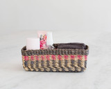 All Purpose Storage Tray | Blue + Pink + Natural