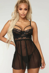 Lace Sheer The Great Escape Babydoll