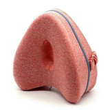 Heart-Shaped Foam Memory Pillow Contour Leg Pillow