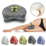 Heart-Shaped Foam Memory Pillow Contour Leg Pillow