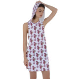 Seahorse Racer Back Hoodie Dress