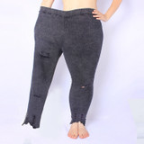 Hole Ripped Jeans Women Jeggings Cool Denim High Waist Skinny Jeans Pants
