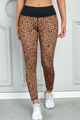 Wide Waistband Active Yoga Leggings