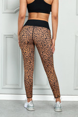Wide Waistband Active Yoga Leggings