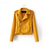 PU Leather Jacket Outerwear