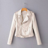 PU Leather Jacket Outerwear