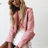 PU Leather Jacket Outerwear