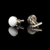 Any occasion Round Cloth Cufflinks