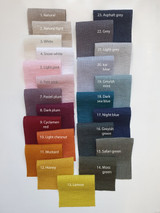 Linen table runner