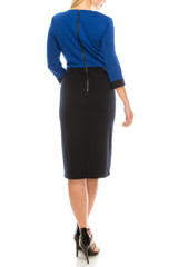 Colorblocked Sheath Dress