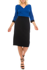 Colorblocked Sheath Dress