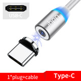 Udyr 2m Magnetic Micro USB Cable For iPhone Samsung Android Mobile Phone Fast Charging USB Type C Cable Magnet Charger Wire Cord