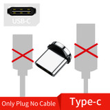 Udyr 2m Magnetic Micro USB Cable For iPhone Samsung Android Mobile Phone Fast Charging USB Type C Cable Magnet Charger Wire Cord