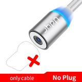 Udyr 2m Magnetic Micro USB Cable For iPhone Samsung Android Mobile Phone Fast Charging USB Type C Cable Magnet Charger Wire Cord