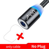 Udyr 2m Magnetic Micro USB Cable For iPhone Samsung Android Mobile Phone Fast Charging USB Type C Cable Magnet Charger Wire Cord