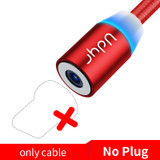 Udyr 2m Magnetic Micro USB Cable For iPhone Samsung Android Mobile Phone Fast Charging USB Type C Cable Magnet Charger Wire Cord
