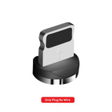 LED Glow Flowing magnetic Charger usb cable Type C Micro USB C 8 Pin Charging for iPhone android magnetic Cable Charge Wire Cord