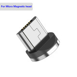 Flowing Glowing Magnetic Cable Micro usb Type C Charging Adapter Phone Micro usb Type-C Magnet Charger usb c For iphone Samsung