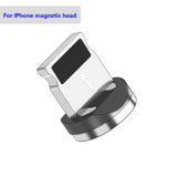 Flowing Glowing Magnetic Cable Micro usb Type C Charging Adapter Phone Micro usb Type-C Magnet Charger usb c For iphone Samsung