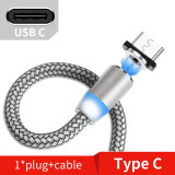 OLAF Magnetic Charger phone charging cord Micro USB Cable Magnetic Cable 2m USB Type C USB C Cable For iPhone X Samsung Xiaomi