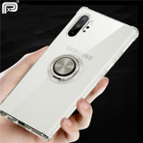 For Samsung Galaxy Note 10 Plus Case Transparent Ejectable Ring Soft Silicone Airbag Case For S10 Plus 5G S10e A70 A50 A30 A20