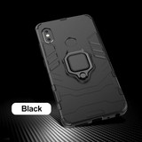 Luxury Armor For Xiaomi Pocophone F1 Case Shockproof PC+TPU Protective Back Cover For Poco F1 Case Magnetic Holder Ring Bracket