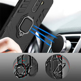 Luxury Armor For Xiaomi Pocophone F1 Case Shockproof PC+TPU Protective Back Cover For Poco F1 Case Magnetic Holder Ring Bracket