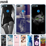Silicone phone Case For huawei honor 9 honor 9 lite cases soft TPU Phone Back cover full 360 Protective shell new design