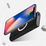 30000mah Wireless power bank  for iPhone X Xs MAX XR 8 QI wireless charger power bank for Samsung S8 S9 Note 9 8